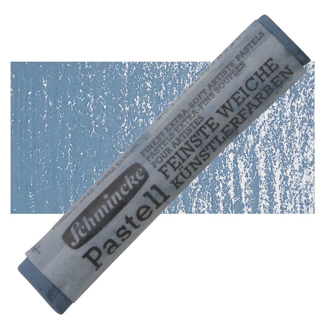 Open in modal - Schmincke Soft Pastel - Indigo Tone M pastel and swatch