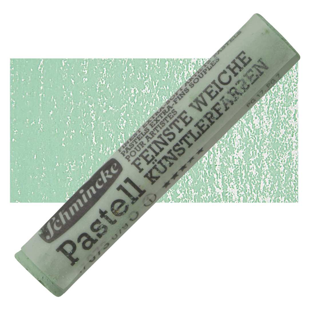 Open in modal - Schmincke Soft Pastel - Leaf Green 2 O pastel and swatch