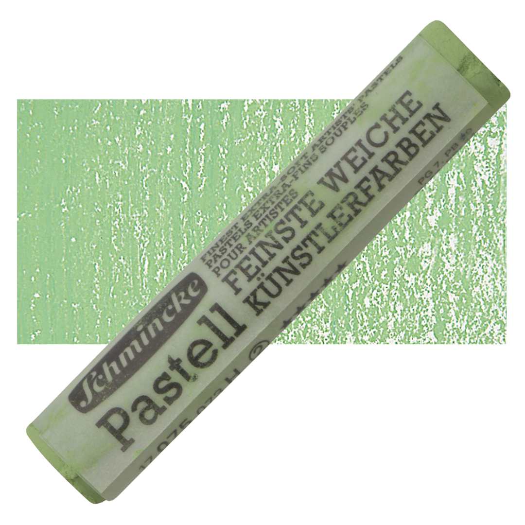 Open in modal - Schmincke Soft Pastel - Mossy Green 1 H pastel and swatch