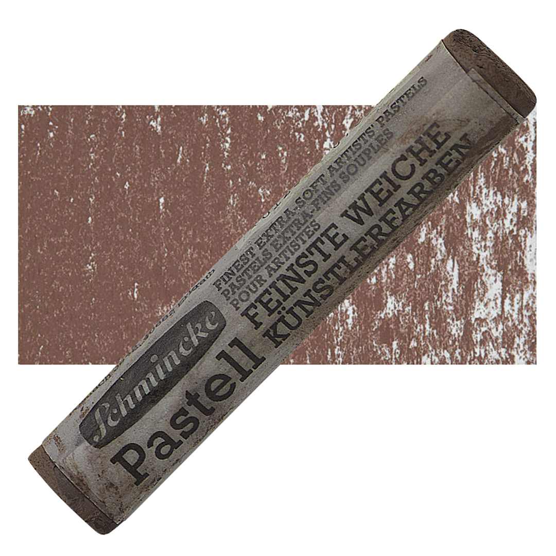 Open in modal - Schmincke Soft Pastel - Walnut Brown D pastel and swatch