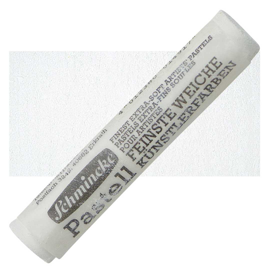 Open in modal - Schmincke Soft Pastel - White D pastel and swatch