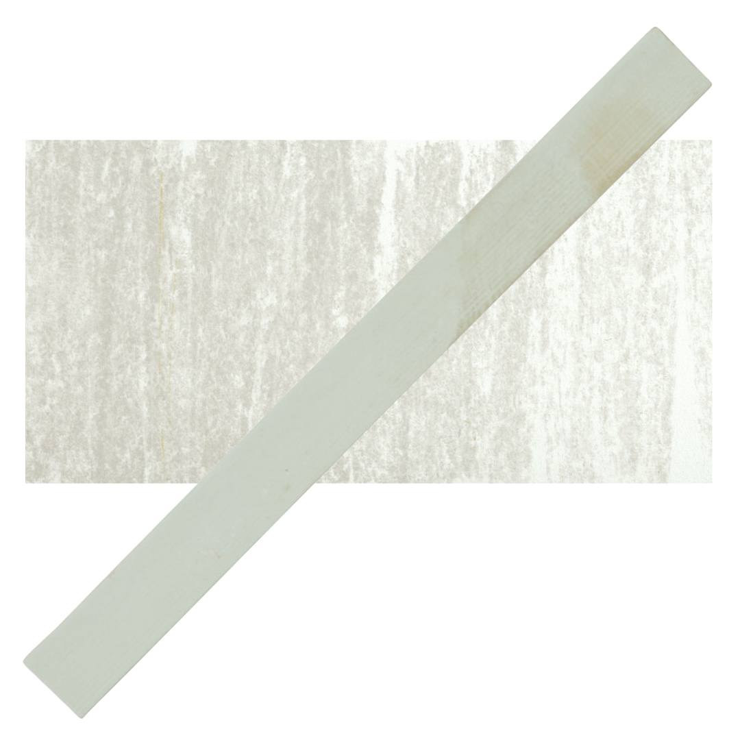 Open in modal - Cretacolor Pastel Carre Hard Pastel - White Gray pastel and swatch