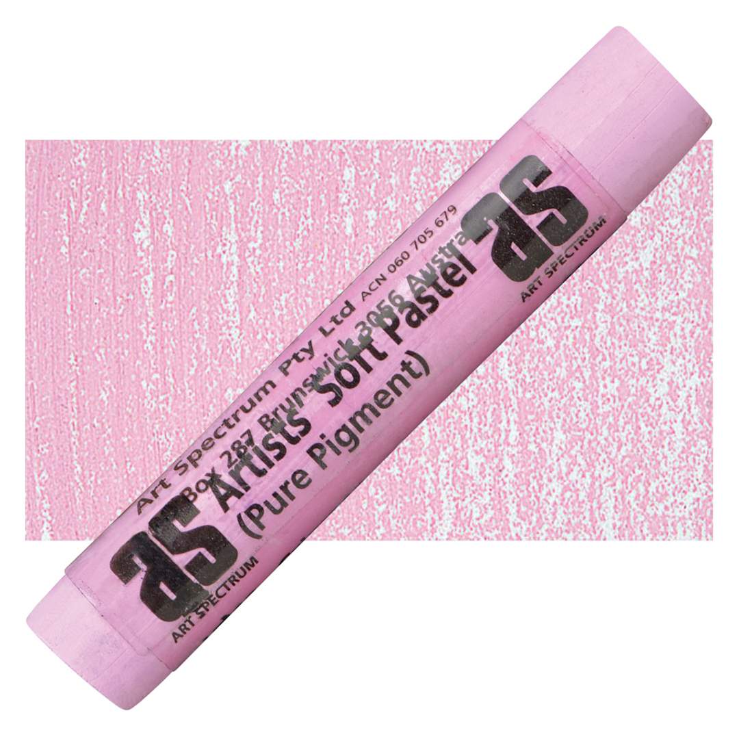 Open in modal - Art Spectrum Artists' Soft Pastel - Crimson 512V pastel and swatch