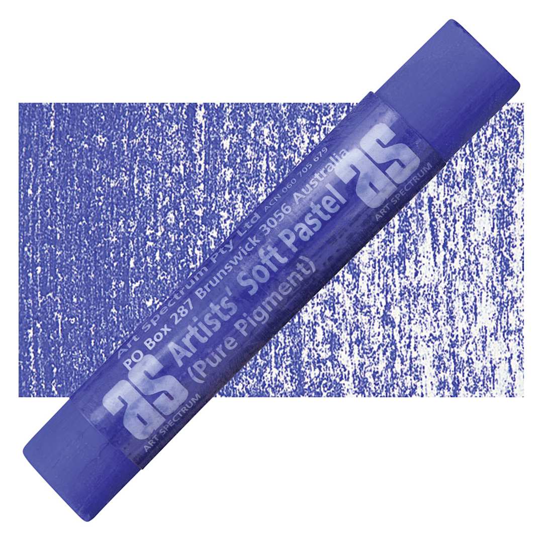 Open in modal - Art Spectrum Artists' Soft Pastel - Jacarpastel anda 522P pastel and swatch