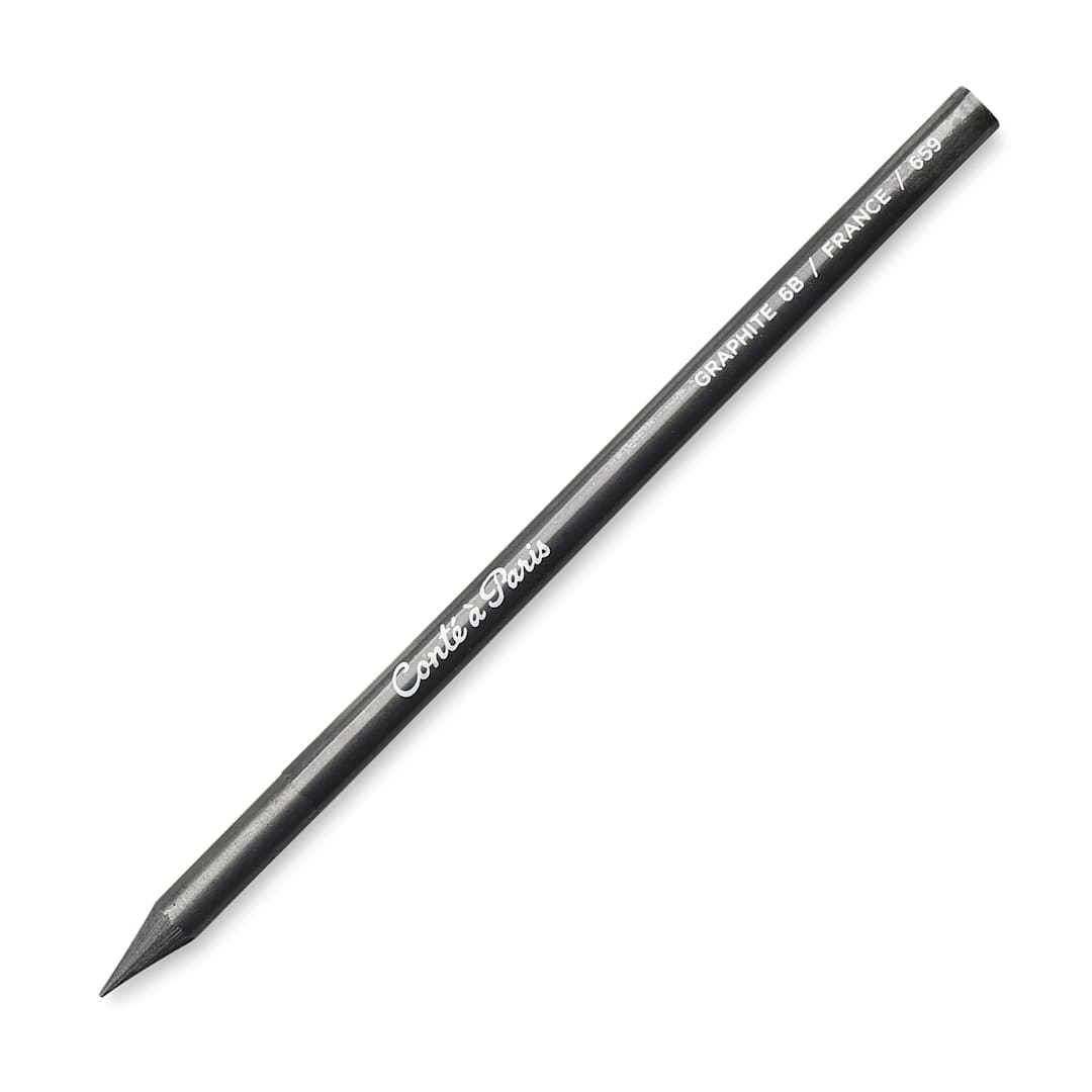 Open in modal - Conté à Paris Sketching Pencil - Graphite, Woodless, 6B