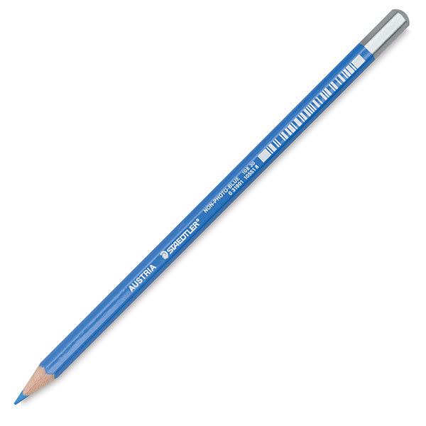 Open in modal - Staedtler Non-Photo Pencil - Angled view of single pencil 
