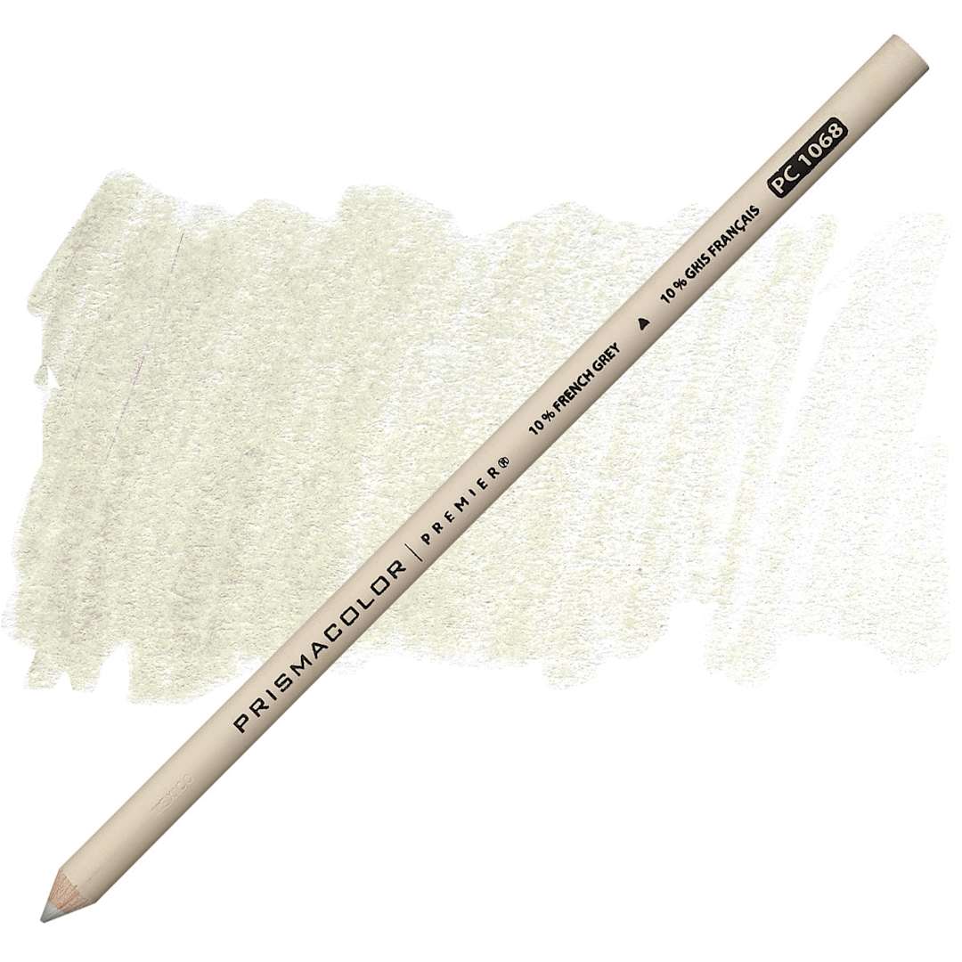 Open in modal - Prismacolor Premier Colored Pencil  - French Grey 10% pencil and swatch