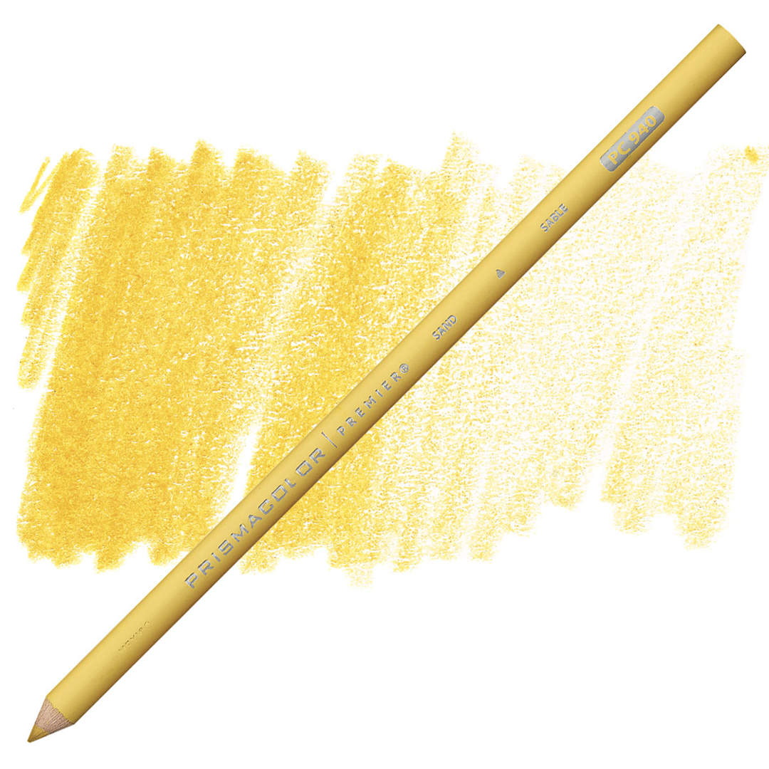 Open in modal - Prismacolor Premier Colored Pencil - Sand pencil and swatch