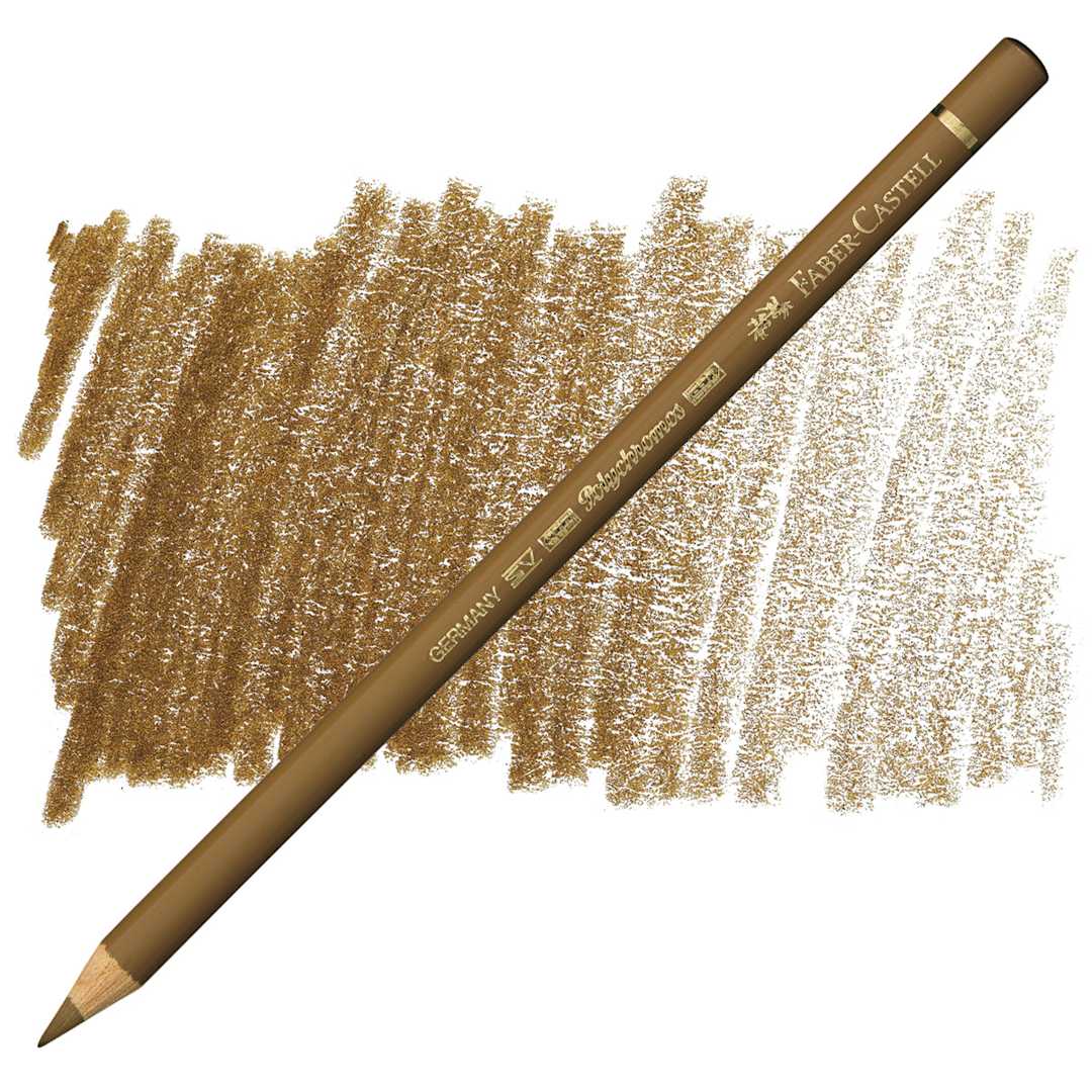 Open in modal - Faber-Castell Polychromos Pencil - Raw Umber pencil and swatch