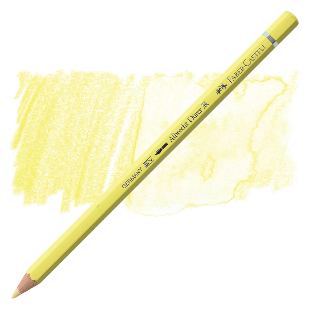 Open in modal - Faber-Castell Albrecht Durer Watercolor Pencil - Cream pencil and swatch