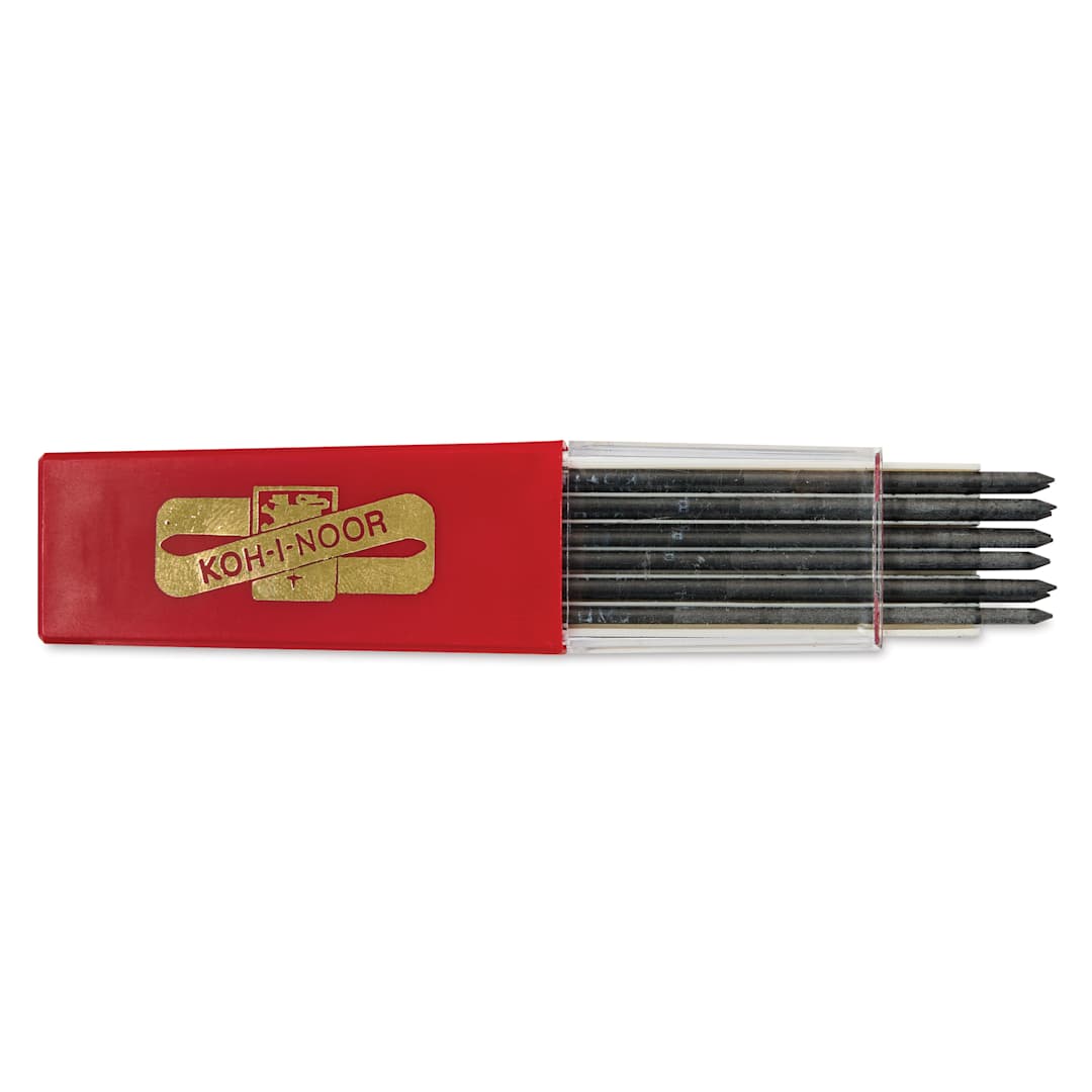 Open in modal - Koh-I-Noor Lead Refill - B, Pkg of 12, lid removed from packaging