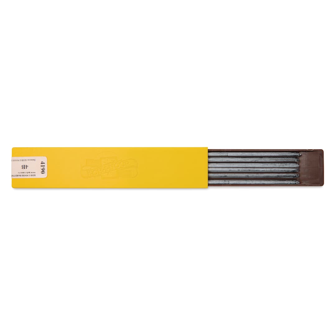 Open in modal - Koh-I-Noor Lead Refill - 4B, Pkg of 12, leads removed from packaging