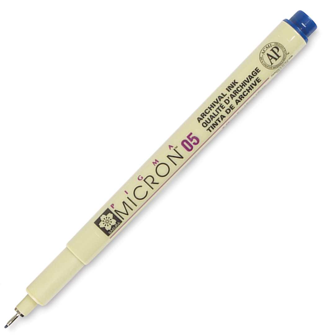 Open in modal - Sakura Pigma Micron Pen - Royal Blue, 05