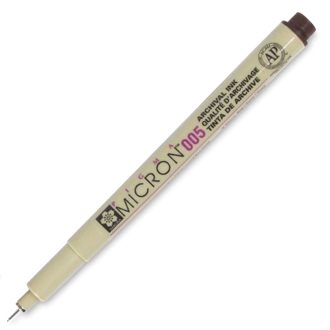 Open in modal - Sakura Pigma Micron Pen - Sepia, 005