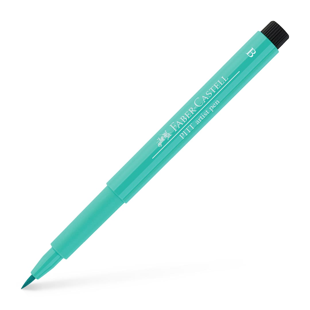 Open in modal - PITT Artist Brush Pen Phthalo Green - Trilingual Packaging