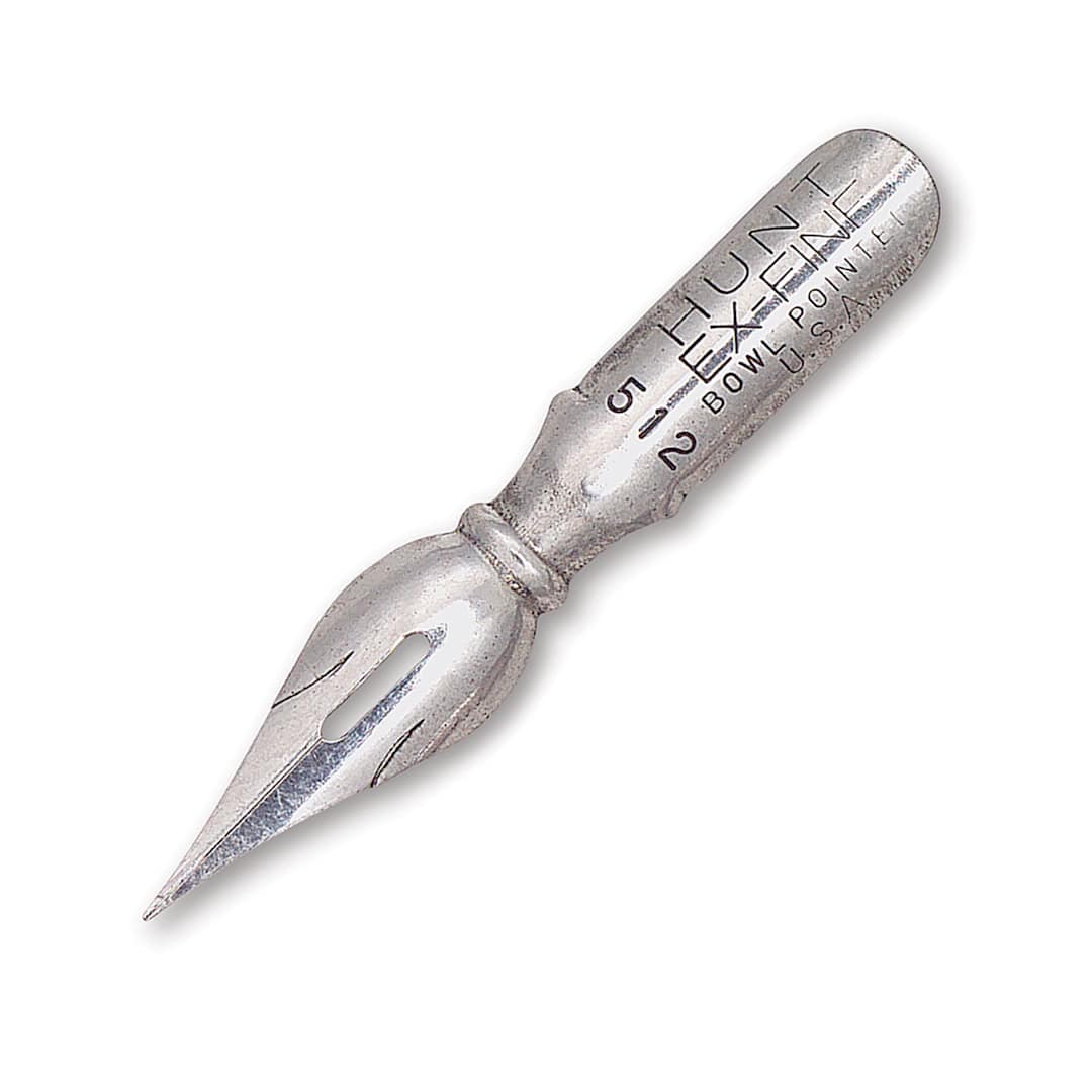 Open in modal - Speedball Hunt Bowl Pointed Dip Pen - Extra Fine, #512 Nib, single nib