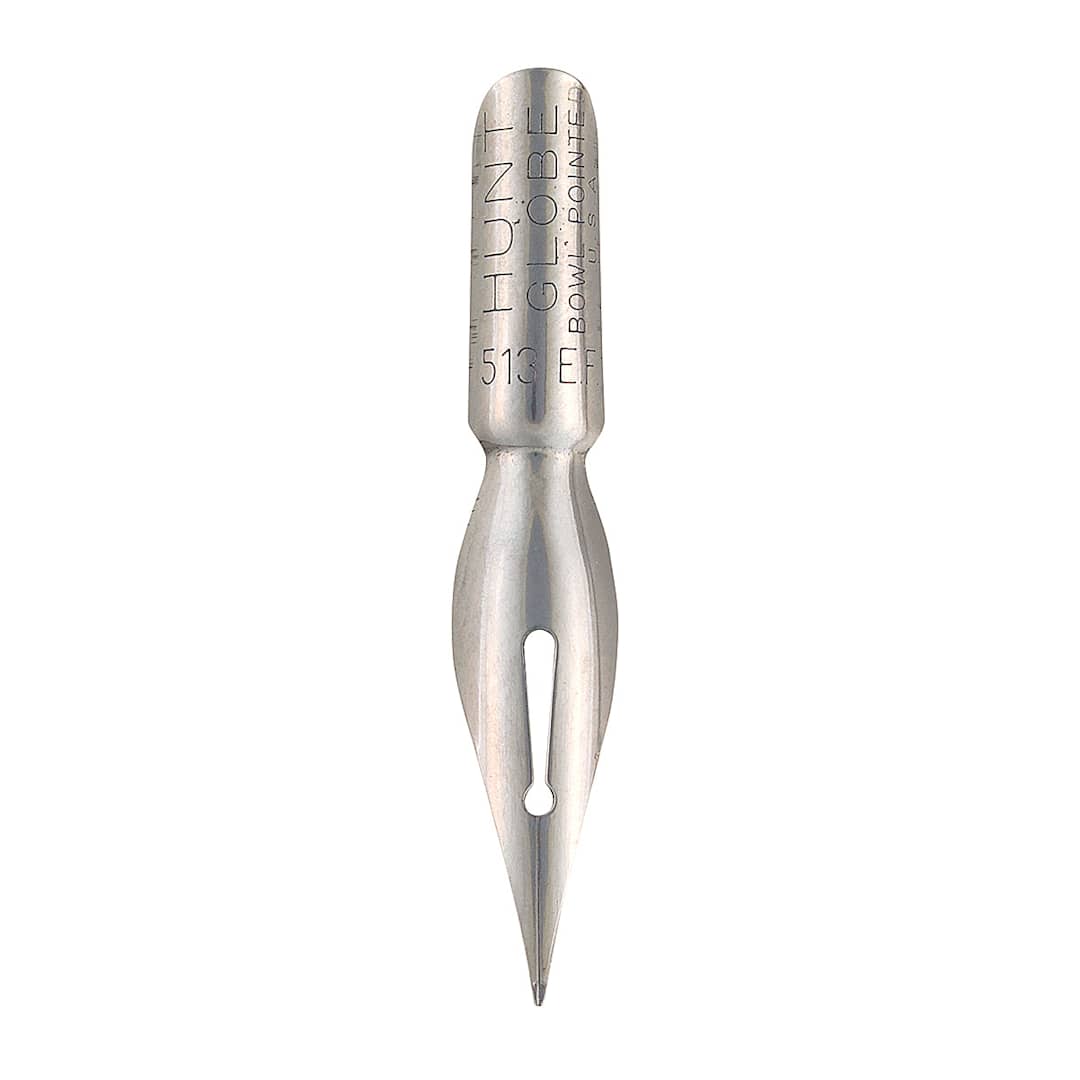 Open in modal - Speedball Hunt Globe Bowl Pointed Dip Pen - #513 EF, single nib