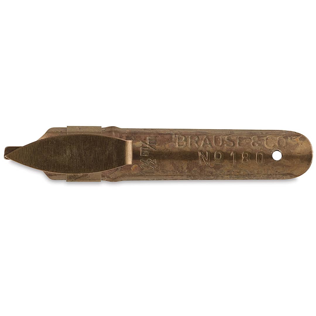 Open in modal - Brause No. 180 Bandzug Calligraphy Nib - 1.5 mm Tip