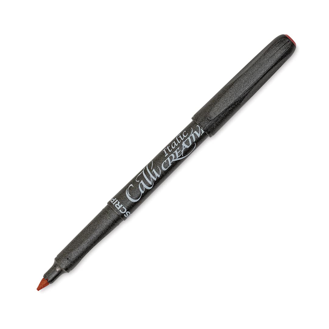 Open in modal - Manuscript CalliCreative Italic Marker - Metallic Pink, 2.5 mm, Medium Point