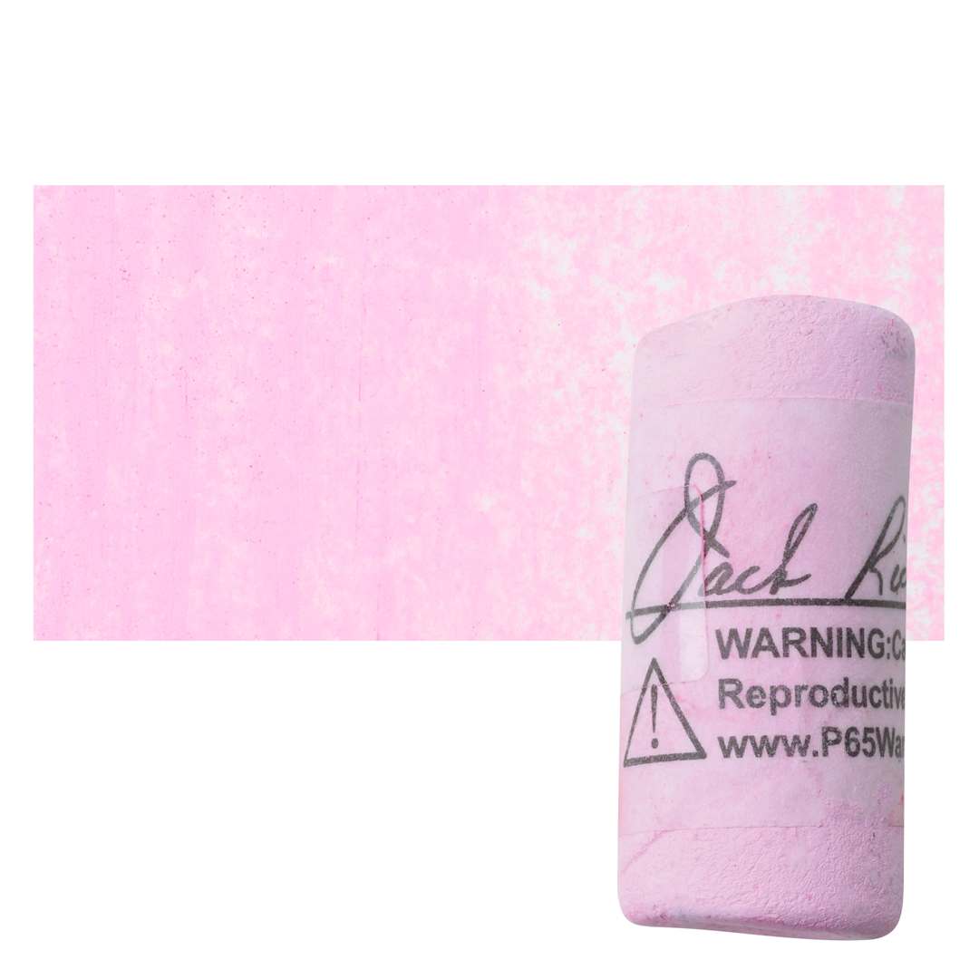 Open in modal - Richeson Soft Handrolled Pastel - Red R12, pastel and swatch