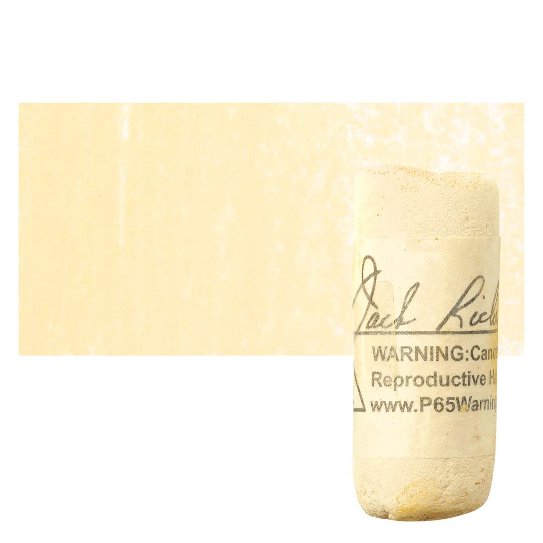 Open in modal - Richeson Soft Handrolled Pastel - Yellow Y12, pastel and swatch