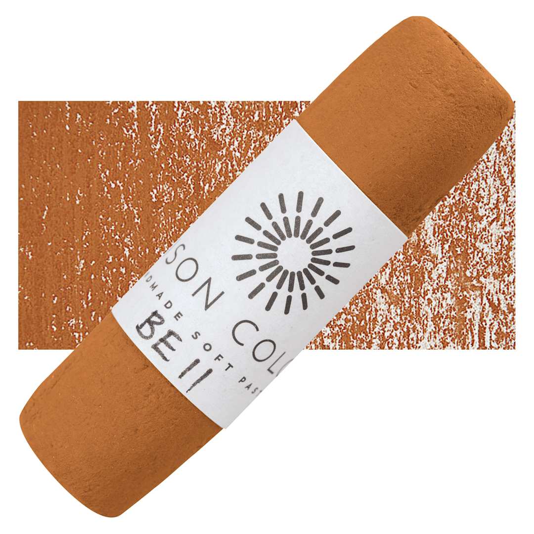 Open in modal - Unison Large Soft Pastel - Brown Earth 11 pastel and swatch