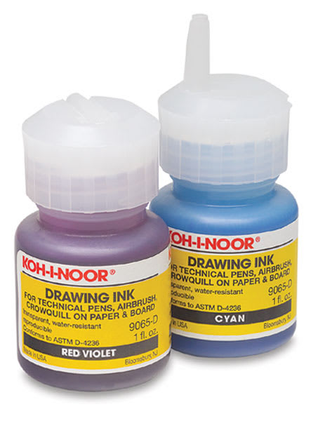 Open in modal - Koh-I-Noor Water-Resistant Drawing Ink