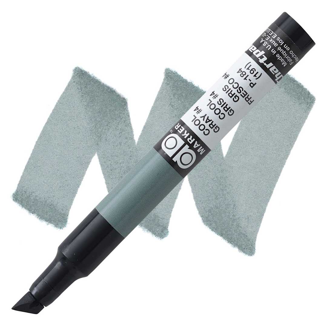 Open in modal - Chartpak Ad Marker - Cool Gray 4 marker and swatch