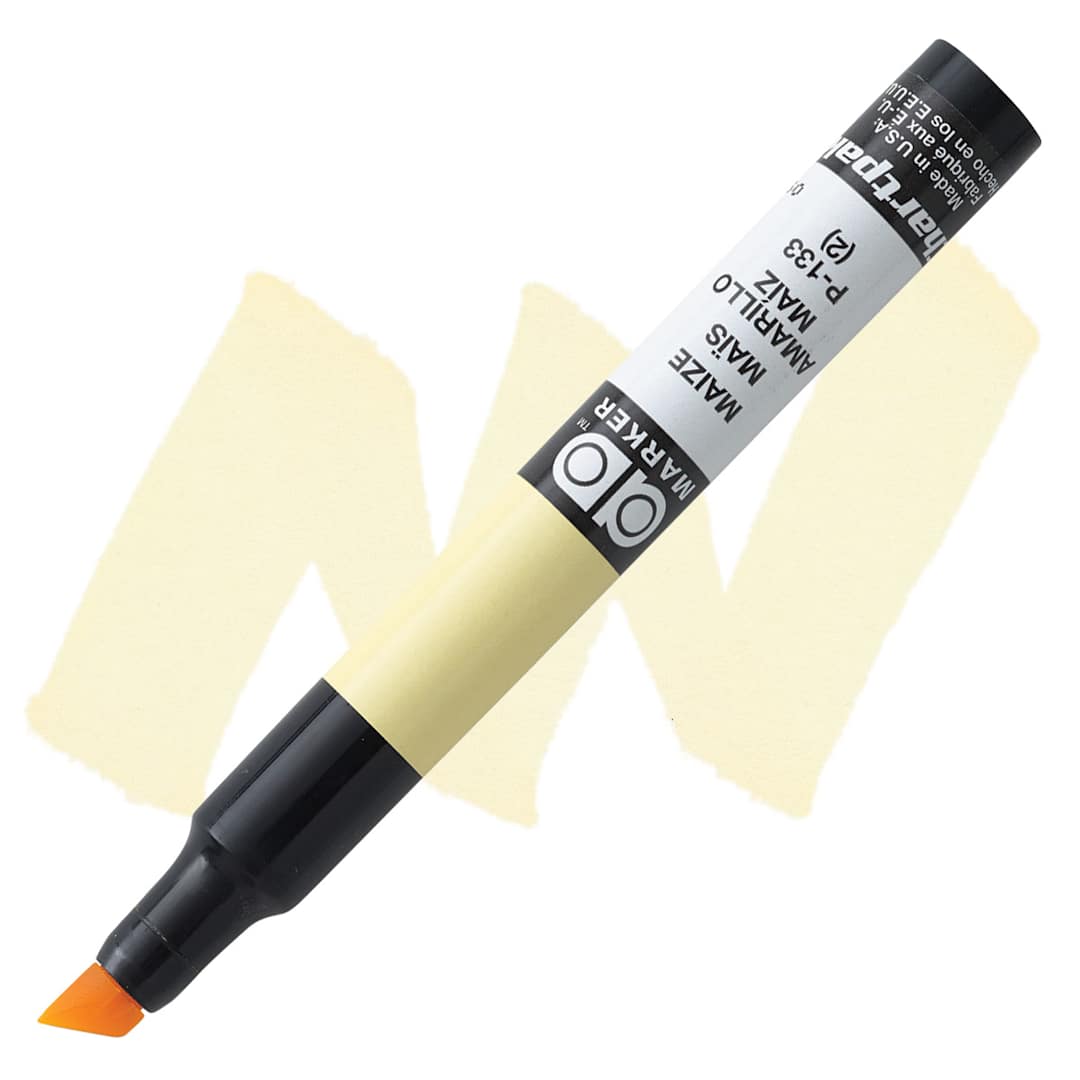 Open in modal - Chartpak Ad Marker - Maize marker and swatch