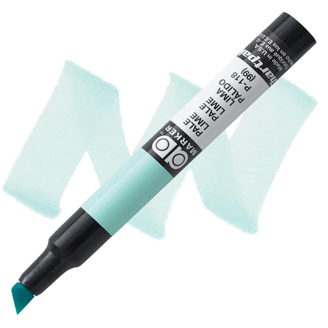 Open in modal - Chartpak Ad Marker - Pale Lime marker and swatch