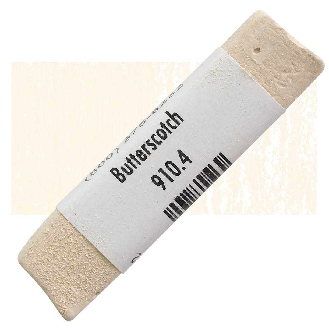 Open in modal - Great American Handmade Pastel - Butterscotch 4, 910.4 pastel and swatch