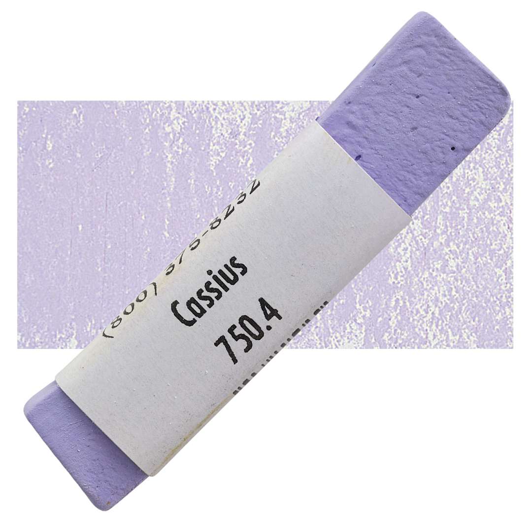 Open in modal - Great American Handmade Pastel - Cassius 4, 750.4 pastel and swatch