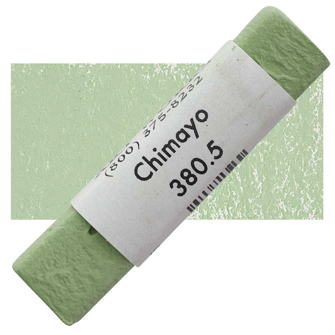 Open in modal - Great American Handmade Pastel - Chimayo 5, 380.5 pastel and swatch