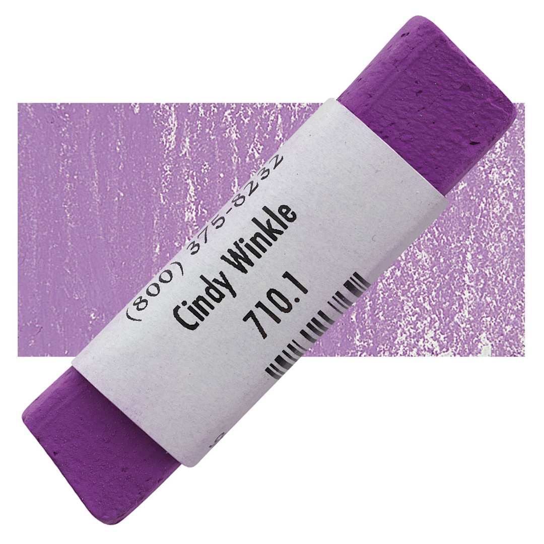 Open in modal - Great American Handmade Pastel - Cindy Winkle 1, 710.1 pastel and swatch