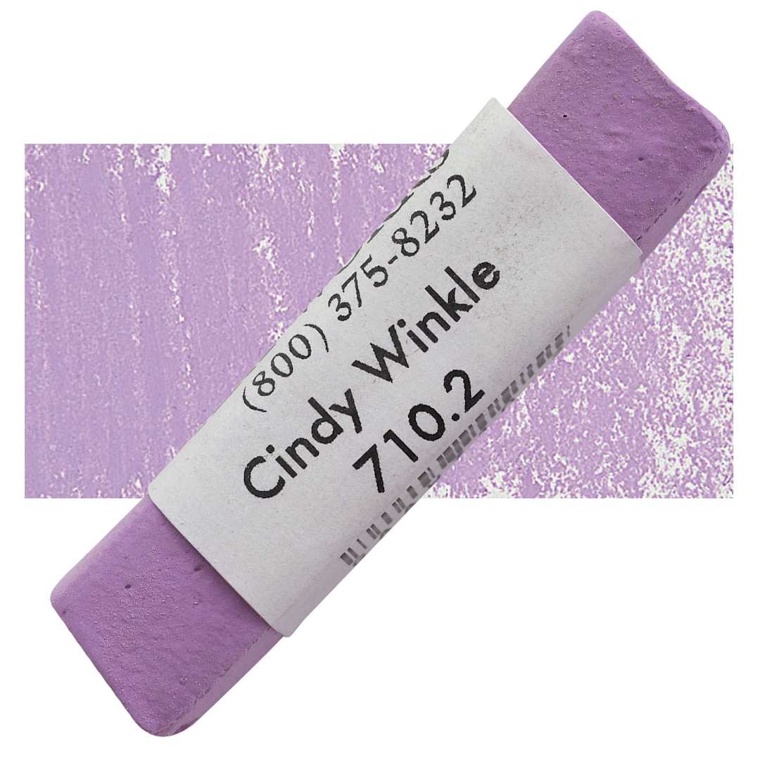 Open in modal - Great American Handmade Pastel - Cindy Winkle 2, 710.2 pastel and swatch