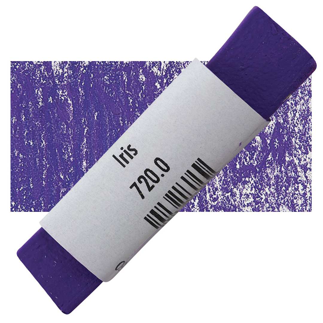 Open in modal - Great American Handmade Pastel - Iris 0, 720.0 pastel and swatch