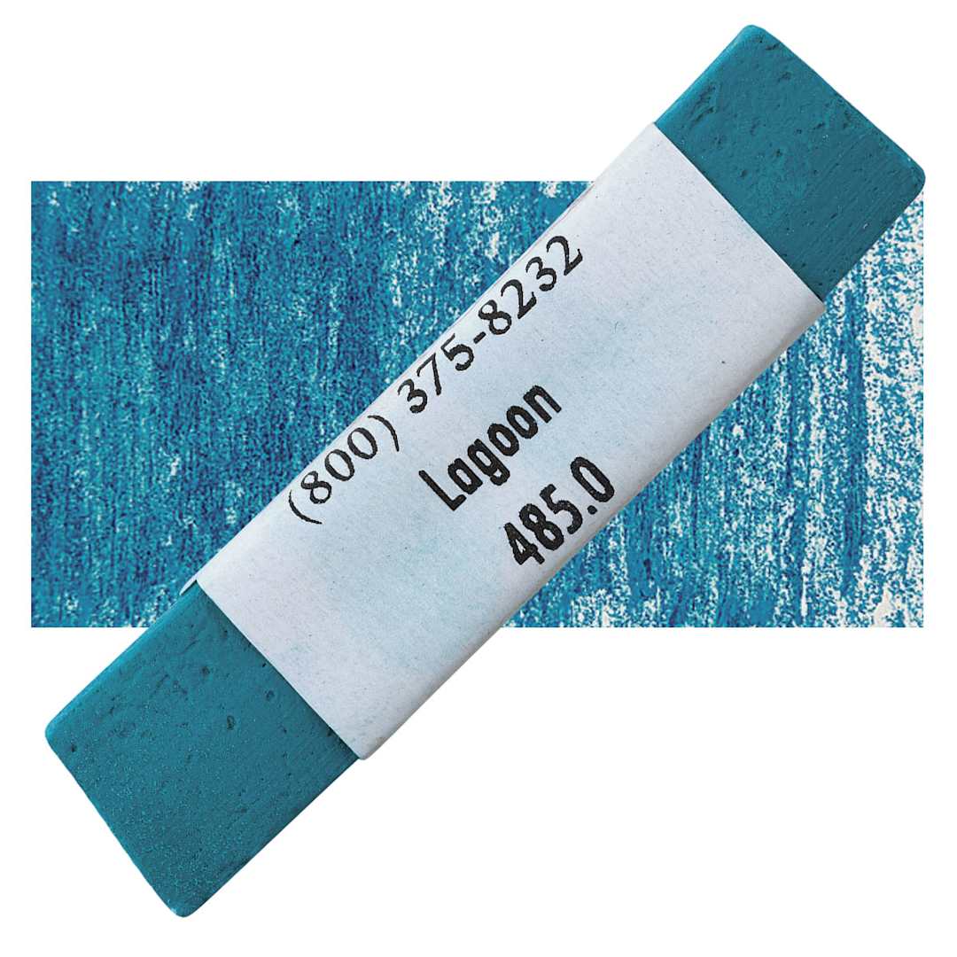 Open in modal - Great American Handmade Pastel - Lagoon 0, 485.0 pastel and swatch