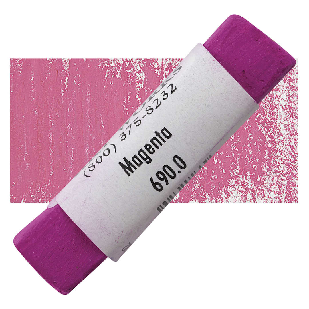 Open in modal - Great American Handmade Pastel - Magenta 0, 690.0 pastel and swatch