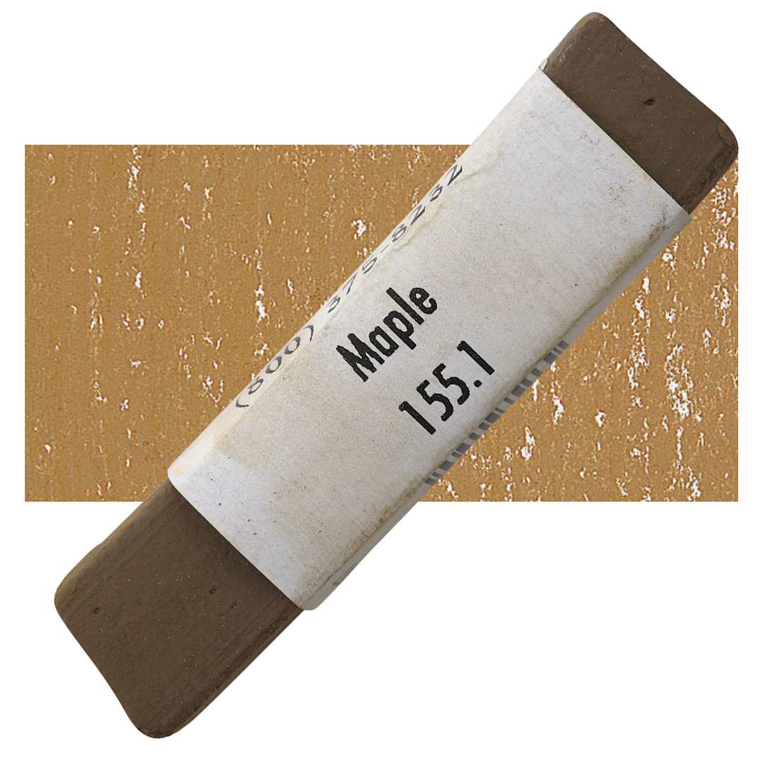 Open in modal - Great American Handmade Pastel - Maple 1, 155.1 pastel and swatch