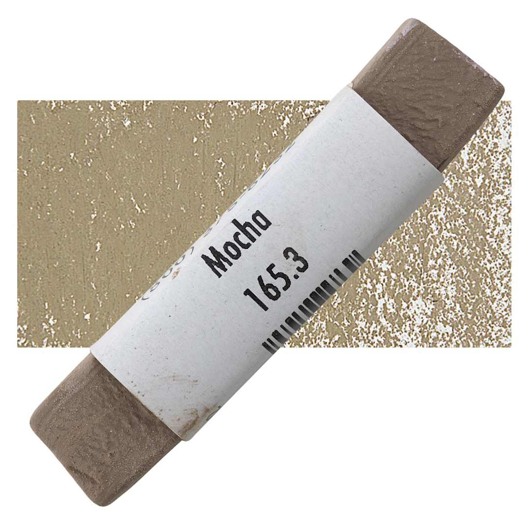 Open in modal - Great American Handmade Pastel - Mocha 3, 165.3 pastel and swatch