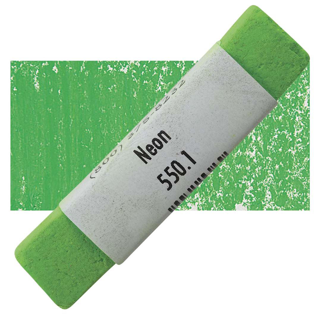 Open in modal - Great American Handmade Pastel - Neon 1, 550.1 pastel and swatch