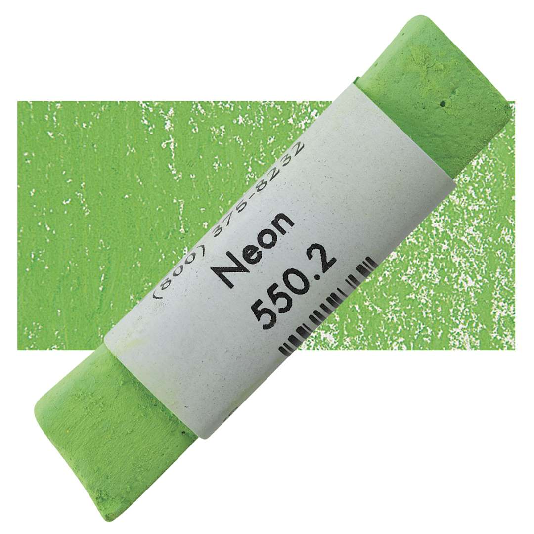 Open in modal - Great American Handmade Pastel - Neon 2, 550.2 pastel and swatch
