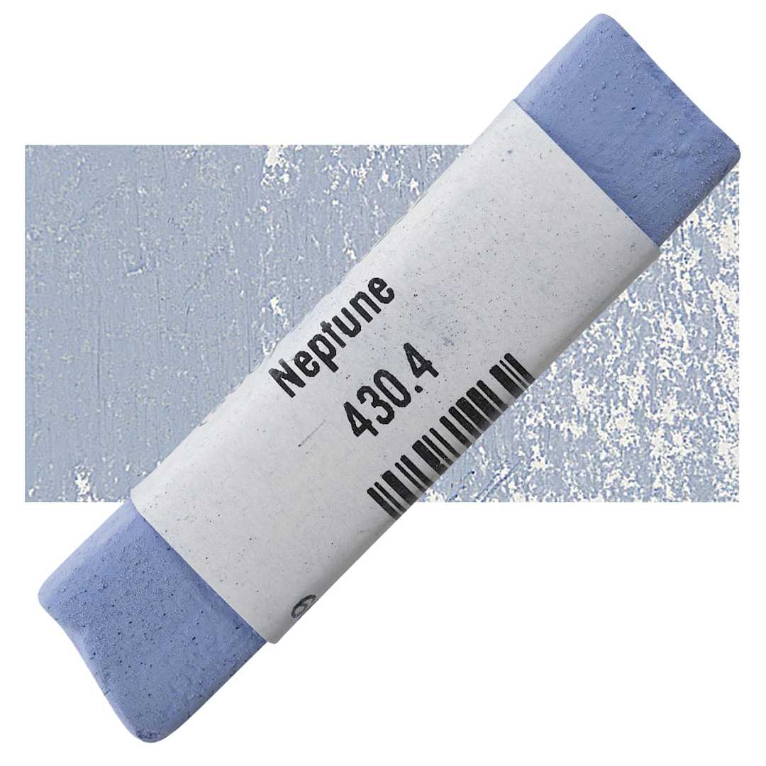 Open in modal - Great American Handmade Pastel - Neptune 4, 430.4 pastel and swatch