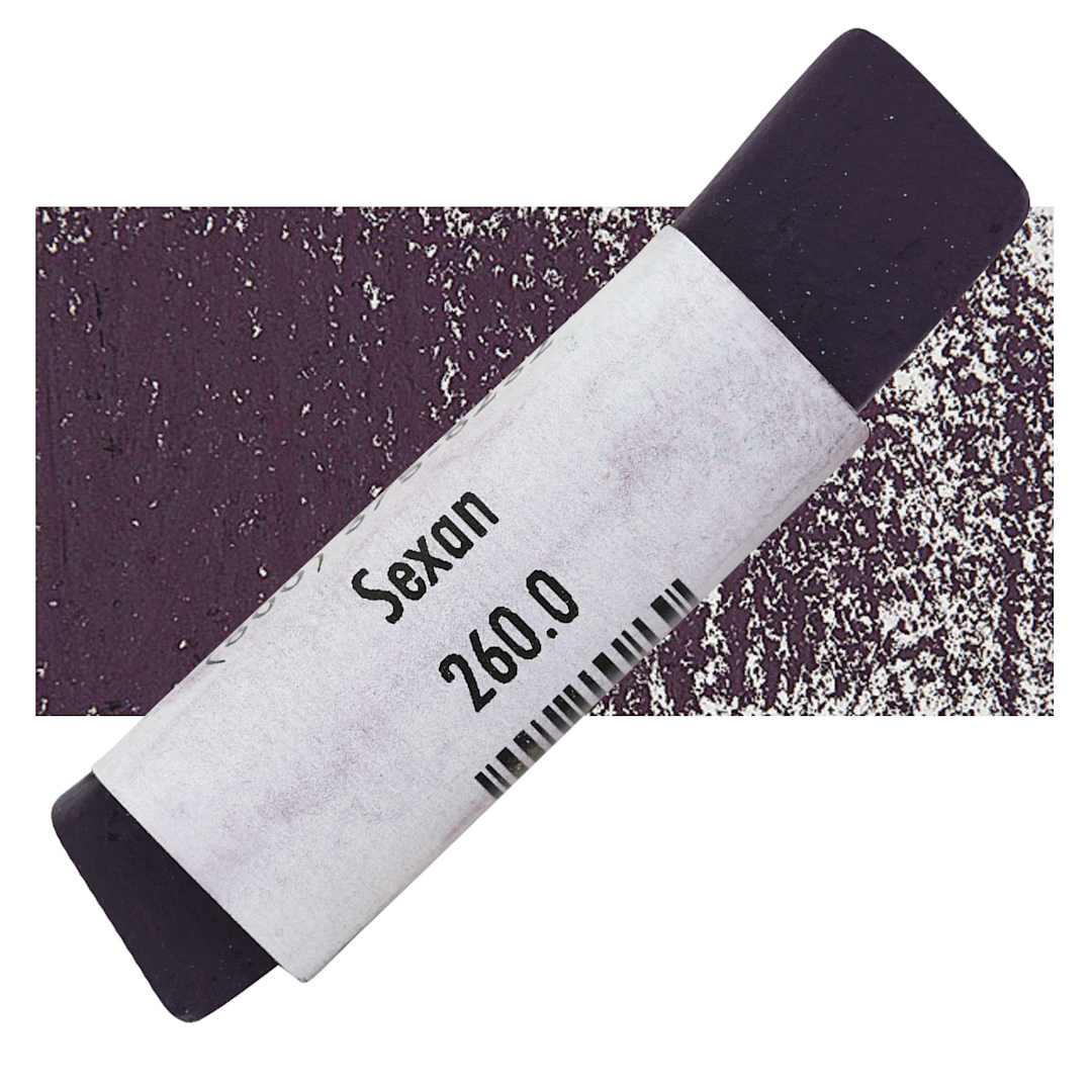 Open in modal - Great American Handmade Pastel - Sexan 0, 260.0 pastel and swatch