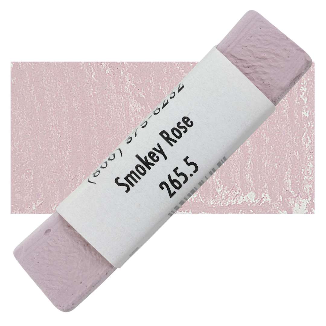 Open in modal - Great American Handmade Pastel - Smokey Rose 5, 265.5 pastel and swatch