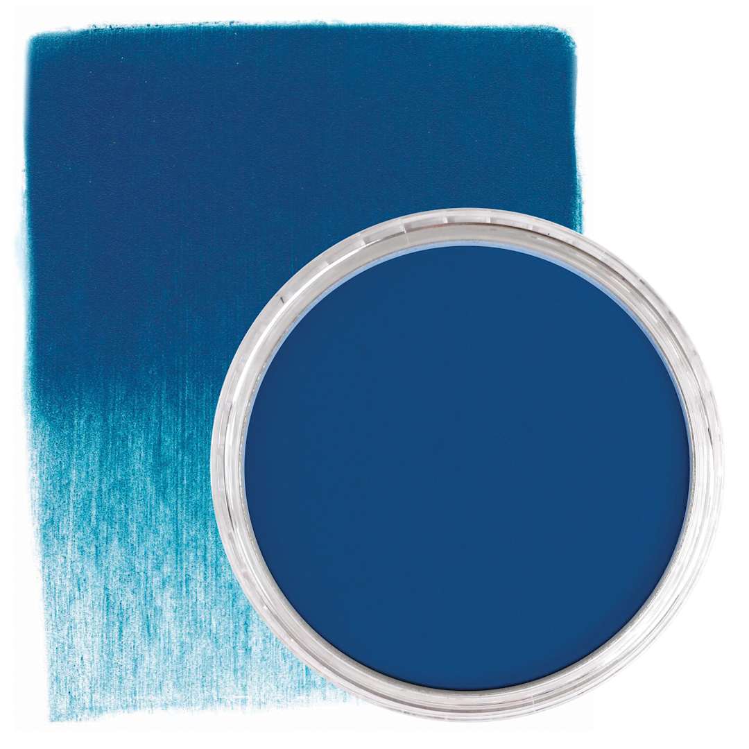 Open in modal - PanPastel Artists’ Painting Pastel - Phthalo Blue, 560.5, pan and swatch