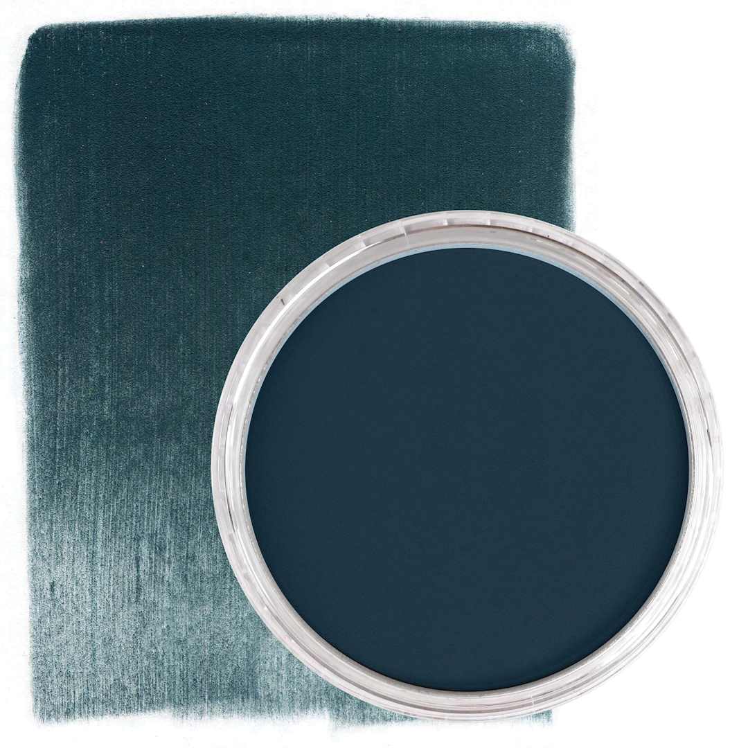 Open in modal - PanPastel Artists’ Painting Pastel - Ultramarine Blue Extra Dark, 520.1, pan and swatch