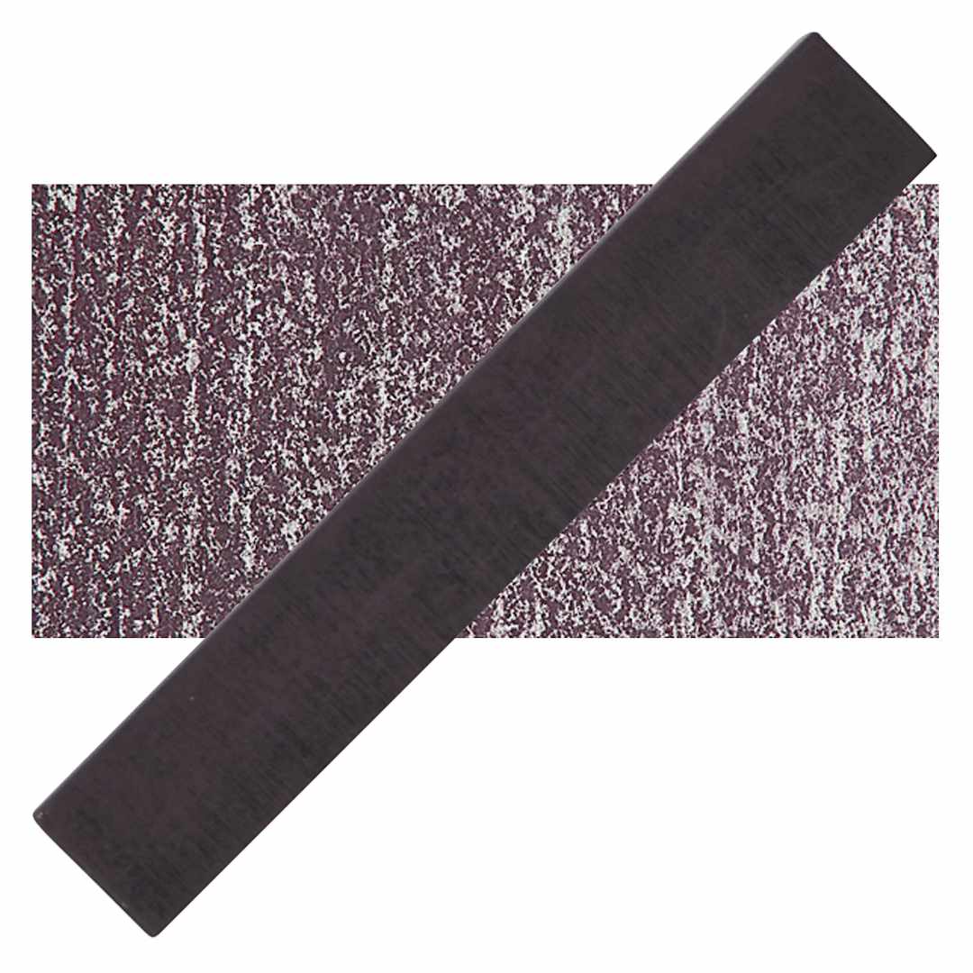 Open in modal - Holbein Artists' Soft Pastel - Old Gray Rose 1 pastel and swatch