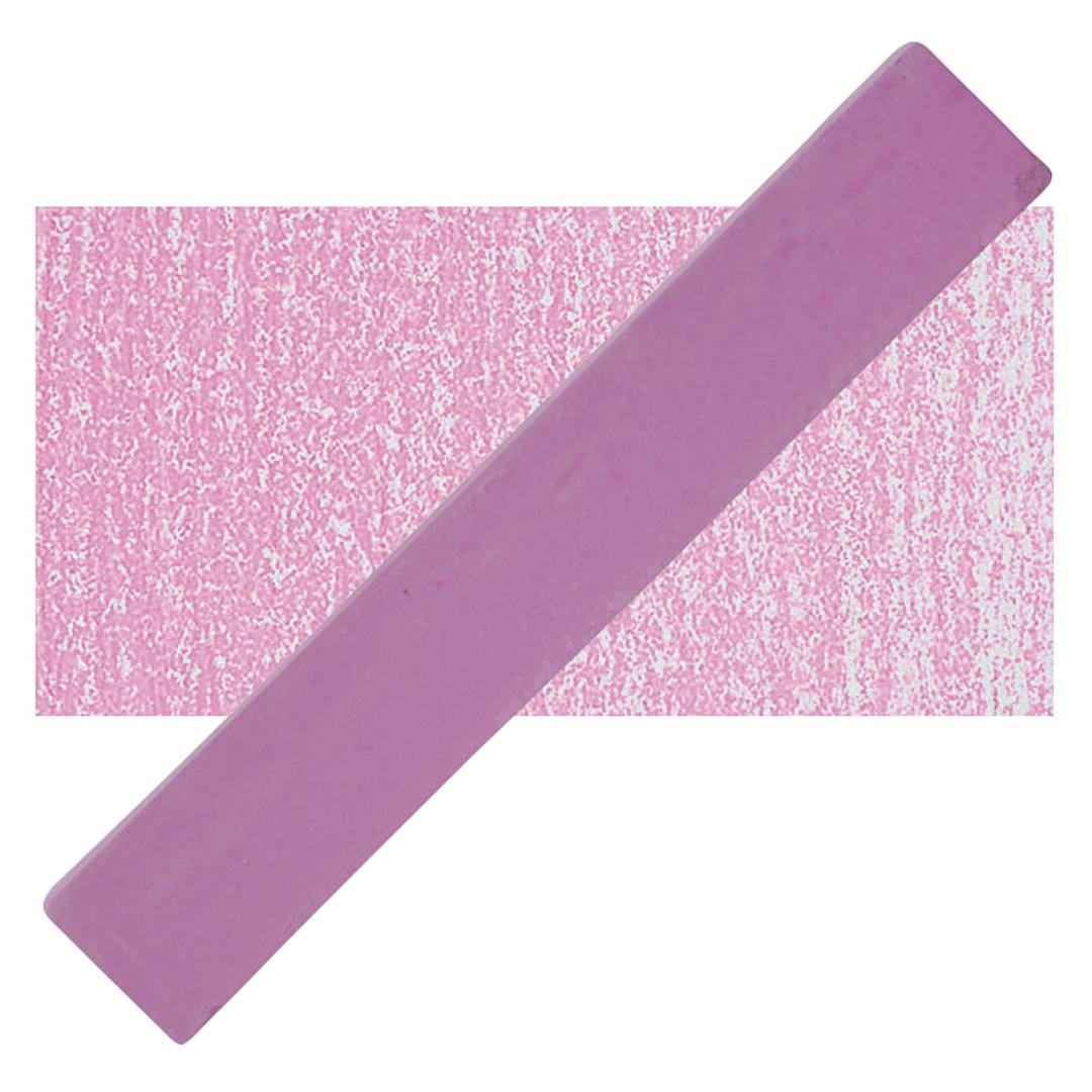 Open in modal - Holbein Artists' Soft Pastel - Red Purple 3 pastel and swatch