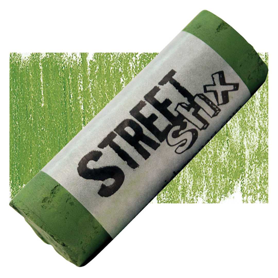 Open in modal - Richeson Street Stix Pavement Pastel - Green 8 pastel and swatch